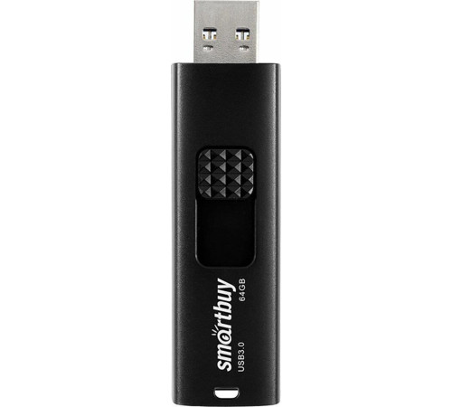SMARTBUY (SB064GB3FSK) UFD 3.0/3.1 064GB Fashion Black черный
