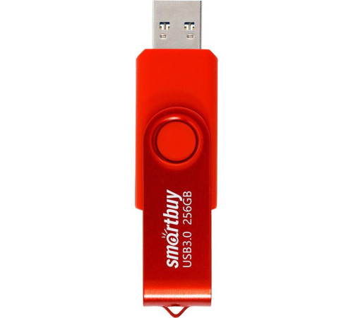 SMARTBUY (SB256GB3TWR) UFD 3.0/3.1 256GB Twist Red красный