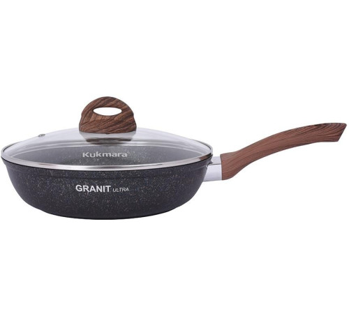 KUKMARA сгг261а а/пр литая 26см стекл/кр Granit ultra blue