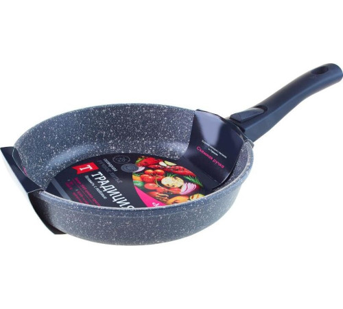 ТРАДИЦИЯ ТМ2265И а/пр литая 26см съемн/руч Мрамор индукция