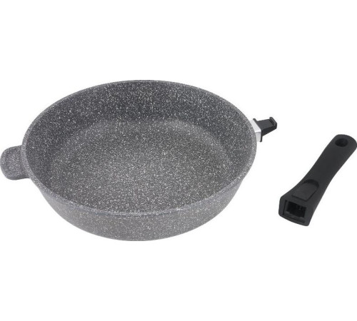 ТРАДИЦИЯ ТМ2285И а/пр литая 28см съемн/руч Мрамор индукция