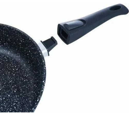 ТРАДИЦИЯ ТП2285И а/пр литая 28см съемн/руч черн Престиж