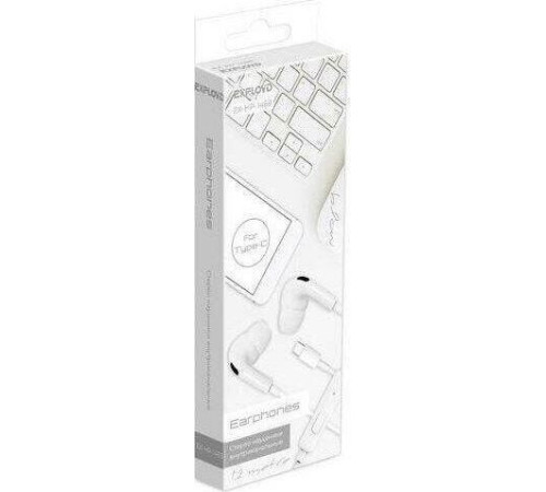 EXPLOYD (EX-HP-1469) Type-C/белый/1.2М/Blow