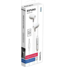 EXPLOYD (EX-HP-1471) 3.5mm/белый/1.2М/Easy