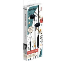 EXPLOYD (EX-HP-1475) 3.5mm/чёрный/1.2М/Easy