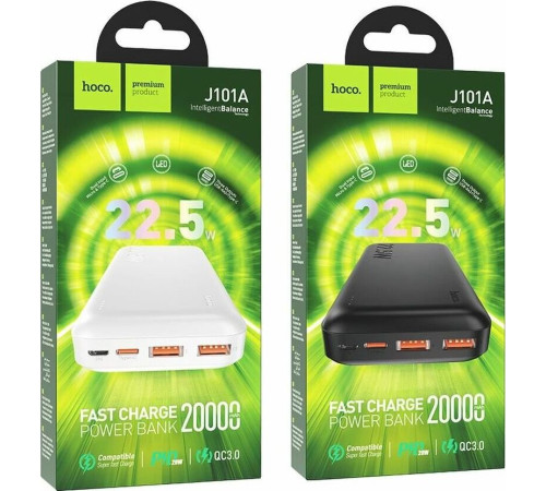 HOCO (6931474782496) J101A Astute 20000 mAh черный