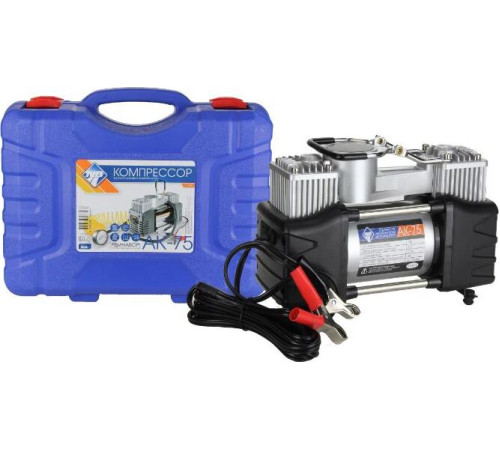 NOVA BRIGHT АК-75 двухпоршневой, пластиковый кейс с инструментами 36448