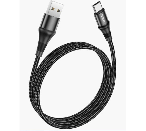 HOCO (6931474734235) X50 Excellent Type C (m) 1.0m - черный