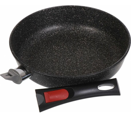 НЕВА МЕТАЛЛ ПОСУДА L18024i а/пр литая 24см съемн/руч индукция Гранит 550000524