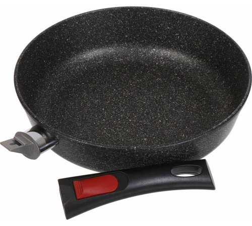 НЕВА МЕТАЛЛ ПОСУДА L18026i а/пр литая 26см съемн/руч индукция Гранит 550000525