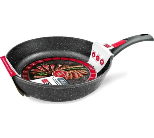 НЕВА МЕТАЛЛ ПОСУДА L18028i а/пр литая 28см съемн/руч индукция Гранит 550000526