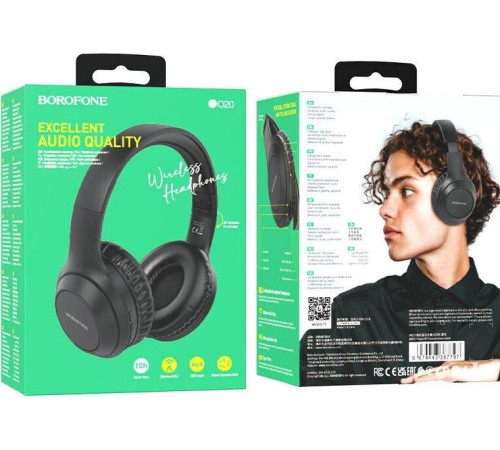 BOROFONE (6974443387797) BO20 Player BT , черный