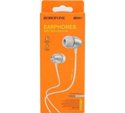 BOROFONE (6931474739230) BM57 серебристый