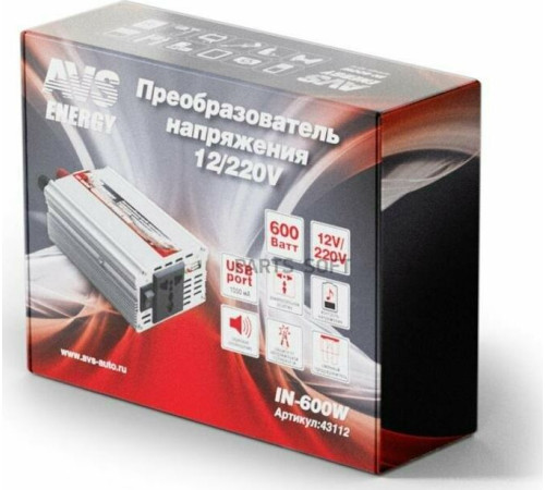 AVS IN-600W 12/220V