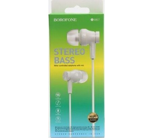 BOROFONE (6974443382907) BM67 White