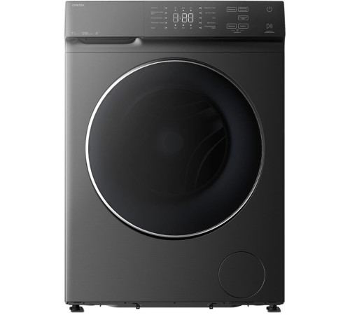 Стиральная машина Centek CT-1972 (серый) 1200 / 7кг / 42см / 10пр / LED-Дисп/Очистка барабана / A++