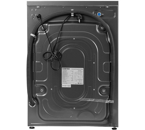 Стиральная машина Centek CT-1972 (серый) 1200 / 7кг / 42см / 10пр / LED-Дисп/Очистка барабана / A++