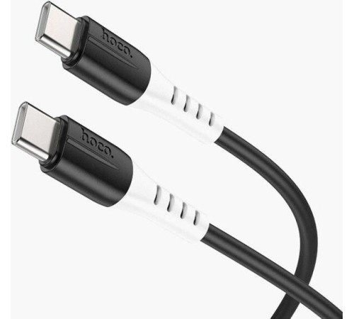 HOCO (6931474768599) X82 Silicone Charging Type-C (m) - Type-C (m) 1.0m - черный