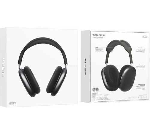 BOROFONE (6941991101687) BO22 Elegant BT, серый