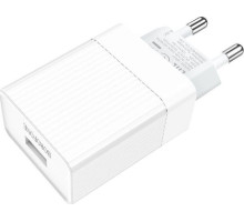 BOROFONE (6931474728296) BA47A Mighty 1USB QC3.0 белый
