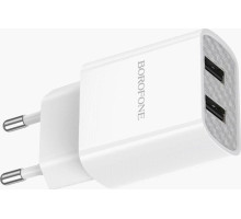 BOROFONE (6931474739148) BA53A Powerway 2USB белый