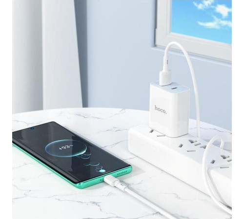 HOCO (6931474770912) X83 Type-C (m) 1.0m - белый