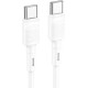 HOCO (6931474770936) X83 Type-C (m) - Type-C (m) 1.0m - белый