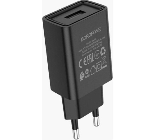BOROFONE (6974443385663) BA68A Glacier 1USB черный