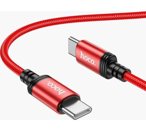 HOCO (6931474784391) X89 Wind Type-C (m) - Type-C (m) 1.0m - красный