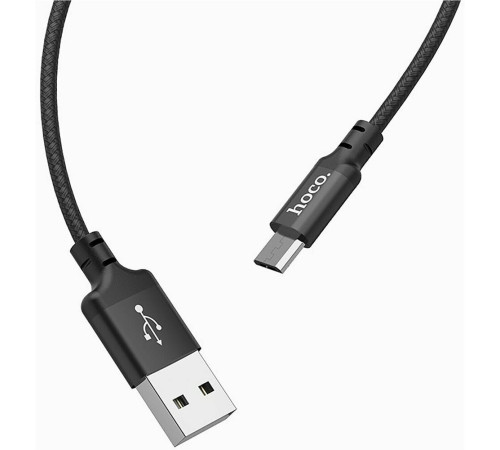 HOCO (6957531062905) X14m Times speed MicroUSB (m) 2M - черный
