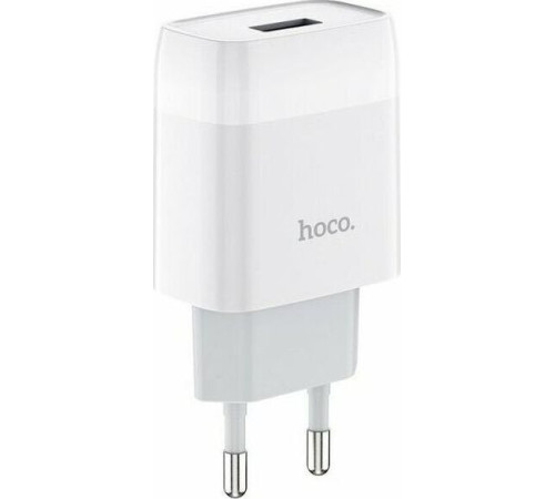 HOCO (6931474712899) СЗУ HOCO C72A Glorious single port charger (белый)