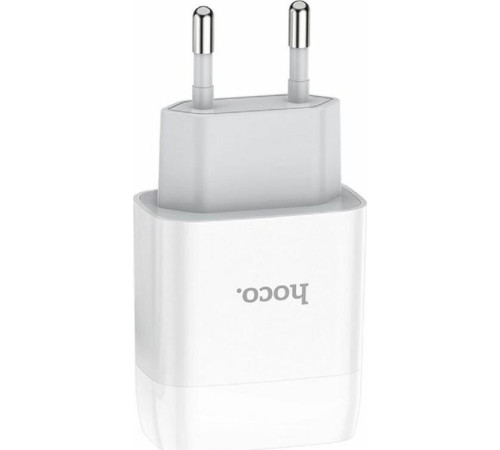 HOCO (6931474712899) СЗУ HOCO C72A Glorious single port charger (белый)