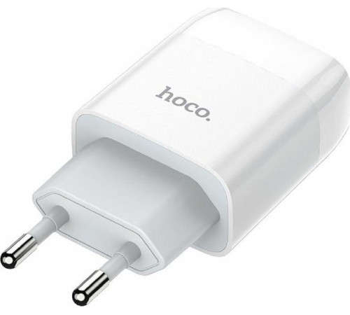 HOCO (6931474712899) СЗУ HOCO C72A Glorious single port charger (белый)
