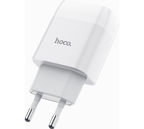 HOCO (6931474712899) СЗУ HOCO C72A Glorious single port charger (белый)