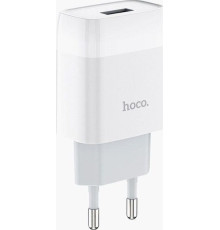HOCO (6931474712899) СЗУ HOCO C72A Glorious single port charger (белый)