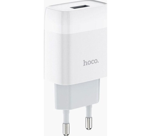HOCO (6931474712899) СЗУ HOCO C72A Glorious single port charger (белый)