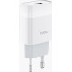 HOCO (6931474712899) СЗУ HOCO C72A Glorious single port charger (белый)