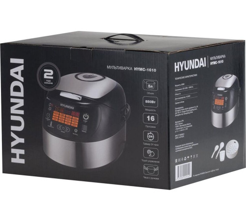 HYUNDAI HYMC-1610 серебристый/черный