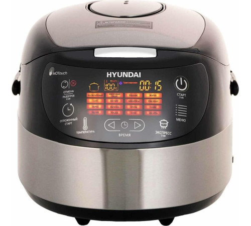 HYUNDAI HYMC-1610 серебристый/черный