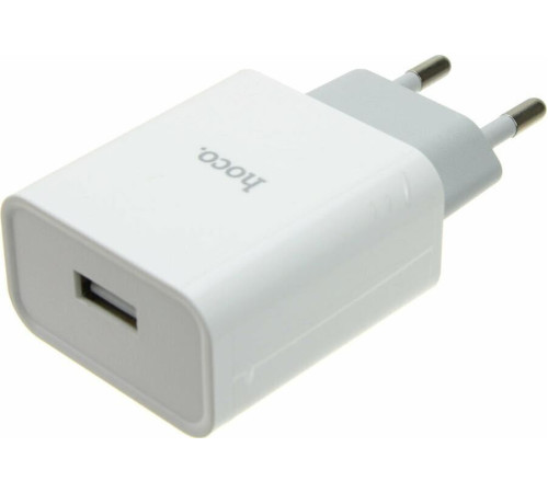 HOCO (6931474727930) СЗУ HOCO C81A Asombroso single port charger белый