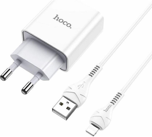 HOCO (6931474727930) СЗУ HOCO C81A Asombroso single port charger белый