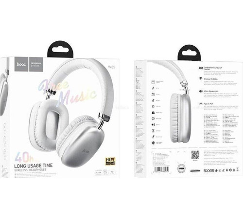 HOCO (6931474766250) W35 серебристый