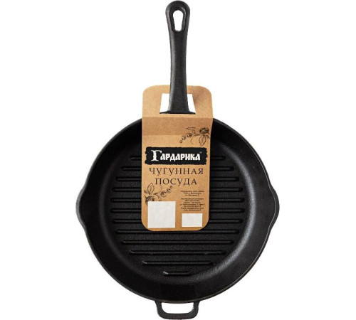 ГАРДАРИКА 0424 чугунная 24х24см с литой ручкой