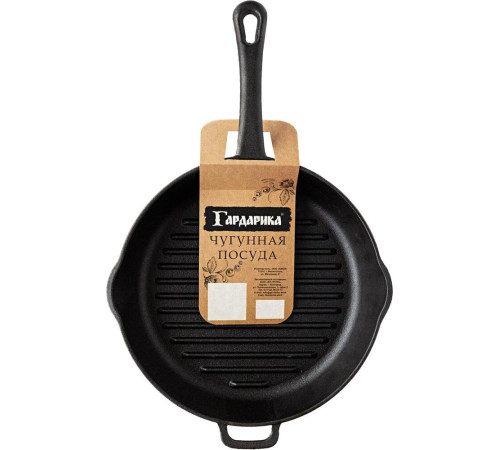 ГАРДАРИКА 0428 чугунная 28х28см с литой ручкой