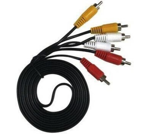 EXPLOYD EX-K-1482 3 RCA - 3 RCA чёрный 3м