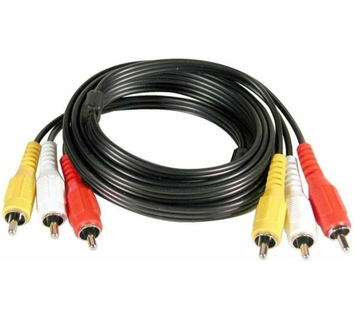 EXPLOYD EX-K-1482 3 RCA - 3 RCA чёрный 3м