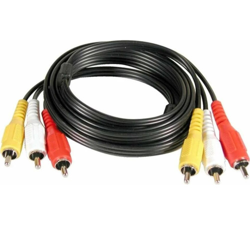 EXPLOYD EX-K-1482 3 RCA - 3 RCA чёрный 3м