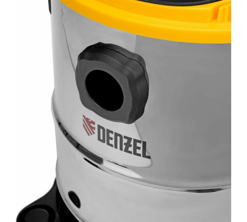 DENZEL SVC15, 1200 Вт, бак 15 л, шланг 2 м 28201