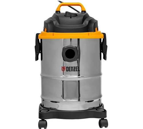 DENZEL SVC15, 1200 Вт, бак 15 л, шланг 2 м 28201