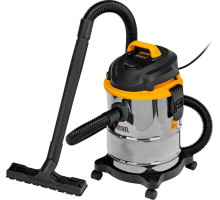 DENZEL SVC15, 1200 Вт, бак 15 л, шланг 2 м 28201